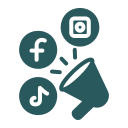 Social Media Integration Icon